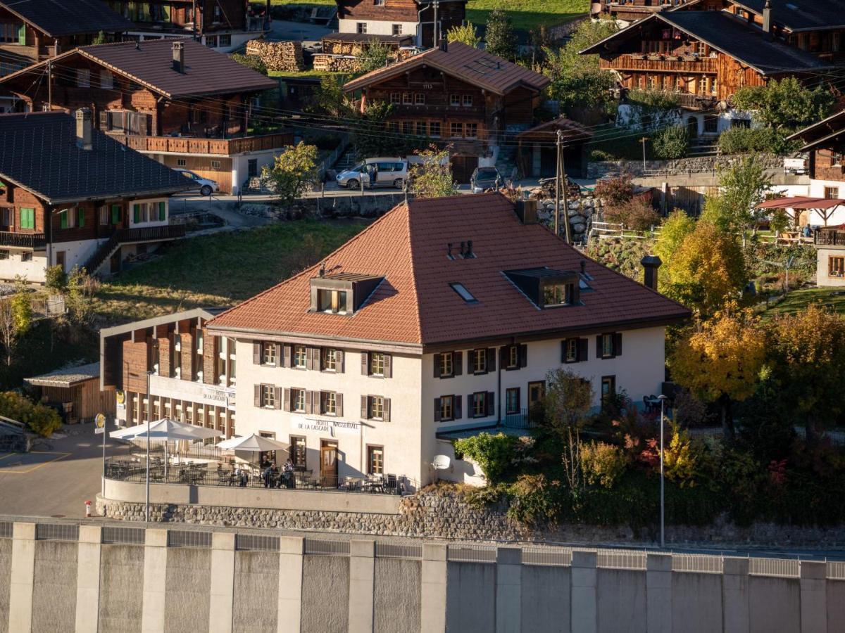 Hotel Wasserfall Jaun Exteriör bild