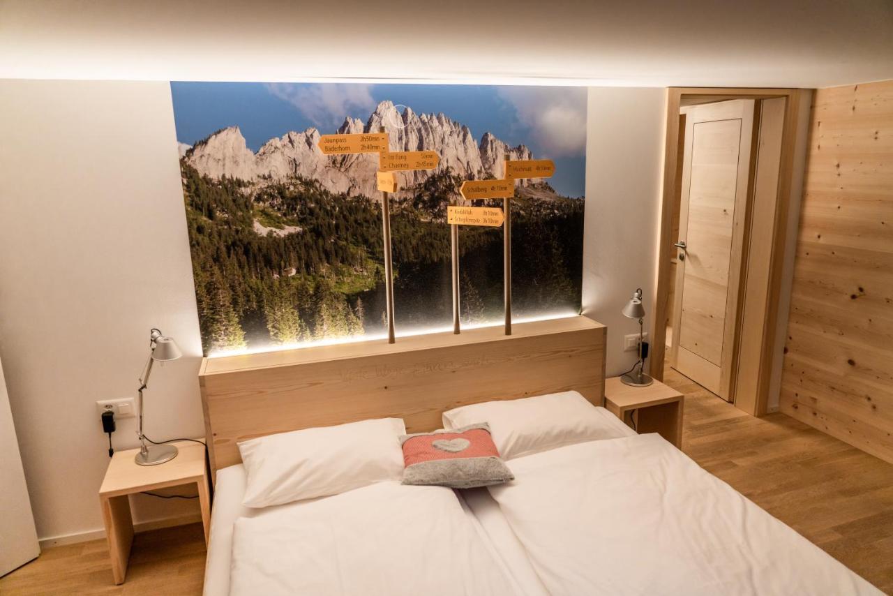 Hotel Wasserfall Jaun Exteriör bild